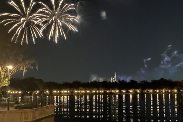 Magic Kingdom Fireworks from Grand Floridian